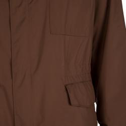 Pre Owned Loro Piana Brown Traveller Windmate Jacket M