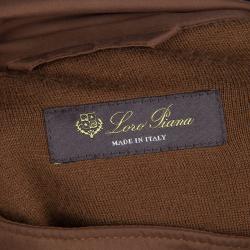 Pre Owned Loro Piana Brown Traveller Windmate Jacket M