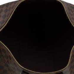Louis Vuitton Damier Ebene Canvas Keepall Bandouliere 45