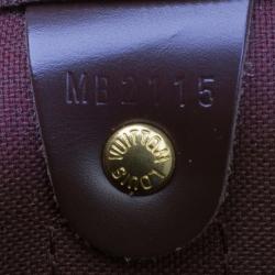 Louis Vuitton Damier Ebene Canvas Keepall Bandouliere 45
