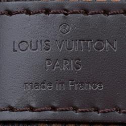 Louis Vuitton Damier Ebene Canvas Keepall Bandouliere 45