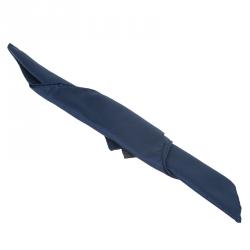 Louis Vuitton Navy Blue Silk Monogram Pocket Square