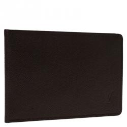 Louis Vuitton Brown Taiga Leather ID Holder