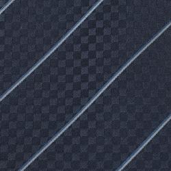 Pre Owned Louis Vuitton Anthracite Grey Silk Ecu Tie