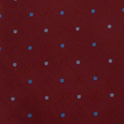 Louis Vuitton Red Silk LV Circle Dots Tie