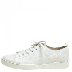 Louis Vuitton Harlem sneaker white epi leather 9 LV or 10 US 43