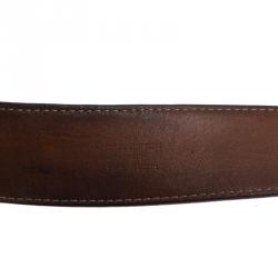 Pre Owned Louis Vuitton Monogram Canvas Initiales Belt 95CM