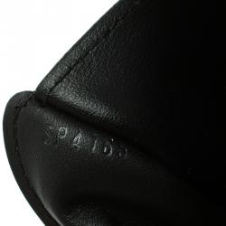 Pre Owned محفظة لوي فيتون سليندر جلد إنفيني دامييه سوداء