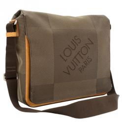 Louis Vuitton Terre Damier Geant Petit Messenger Bag - Yoogi's Closet