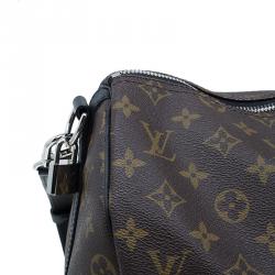 Pre Owned Louis Vuitton Monogram Canvas Macassar Keepall Bandouliere 45