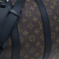 Pre Owned Louis Vuitton Monogram Canvas Macassar Keepall Bandouliere 45