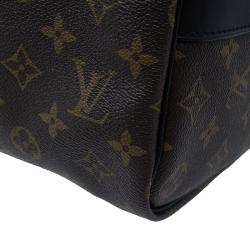 Pre Owned Louis Vuitton Monogram Canvas Macassar Keepall Bandouliere 45