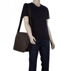 Louis Vuitton // Damier Ebene Bastille Messenger Bag // SP0054