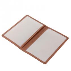 Pre Owned محفظة بطاقات لوي فيتون جلد تياغا بني