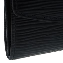 مملوكة مسبقًا Louis Vuitton Black Epi Leather Business Card Holder