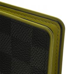 Pre Owned محفظة لوي فيتون ذات الجيوب غرافيت دامييه