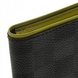 Pre Owned محفظة لوي فيتون ذات الجيوب غرافيت دامييه