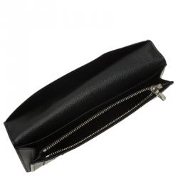 مملوكة مسبقًا Louis Vuitton  Damier Graphite Canvas Brazza Flap Wallet