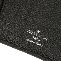 مملوكة مسبقًا Louis Vuitton  Damier Graphite Canvas Brazza Flap Wallet