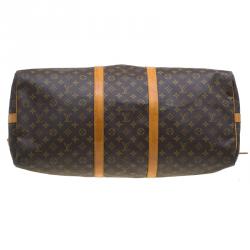 Pre Owned Louis Vuitton Monogram Canvas Keepall Bandouliere 60 
