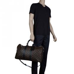 Pre Owned حقيبة لوي فيتون كيبال باندولير ماكاسار كانفاس مونوغرامي 45