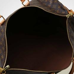 مملوكة مسبقًا Louis Vuitton Monogram Canvas Keepall Bandouliere 55