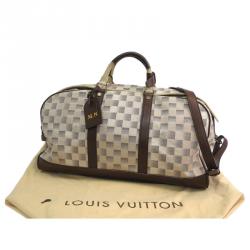 مملوكة مسبقًا حقيبة لوي فيتون ساك سبورت كانفاس لون دامييه