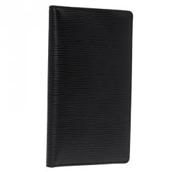 Louis Vuitton Black Epi Leather Credit Card and Currency Wallet
