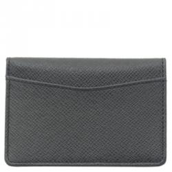 Pre Owned محفظة لوي فيتون جلد تايغا سوداء