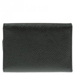 Louis Vuitton Black Taiga Leather 6 key Holder