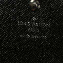 Louis Vuitton Black Taiga Leather 6 key Holder