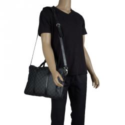 Pre Owned Louis Vuitton Damier Graphite Canvas Porte Documents Voyage PM Bag