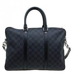 Pre Owned Louis Vuitton Damier Graphite Canvas Porte Documents Voyage PM Bag