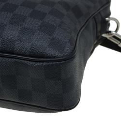 Pre Owned Louis Vuitton Damier Graphite Canvas Porte Documents Voyage PM Bag