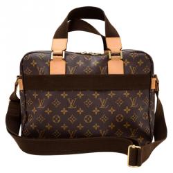Bosphore leather satchel Louis Vuitton Brown in Leather - 32279861