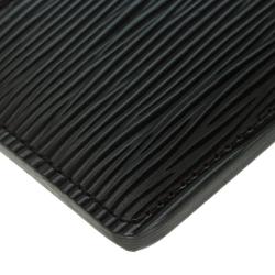 Louis Vuitton Black Epi Leather Card Holder