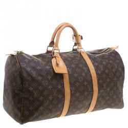 مملوكة مسبقًا Louis Vuitton Monogram Canvas Keepall 50