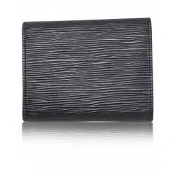 Louis Vuitton Black Epi Leather Card Holder