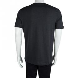 Louis Vuitton Grey Crew Neck T-Shirt L