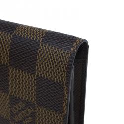 Pre Owned محفظة لوي فيتون كانفاس دامييه أيبين للبطاقات