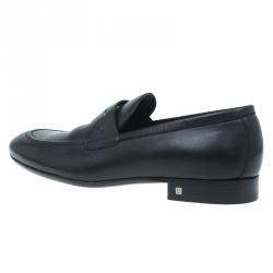 مملوكة مسبقًا Louis Vuitton Black Leather Griffith Loafers Size 41.5