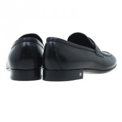 مملوكة مسبقًا Louis Vuitton Black Leather Griffith Loafers Size 41.5