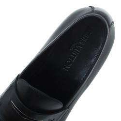 مملوكة مسبقًا Louis Vuitton Black Leather Griffith Loafers Size 41.5