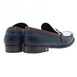 Pre Owned حذاء لوي فيتون ميجور جلد ثلاثي اللون مقاس 42.5