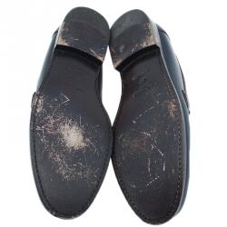 Pre Owned حذاء لوي فيتون ميجور جلد ثلاثي اللون مقاس 42.5