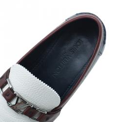 Pre Owned حذاء لوي فيتون ميجور جلد ثلاثي اللون مقاس 42.5