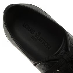 Louis Vuitton Damier Graphite Canvas and Leather Sneakers Size 42