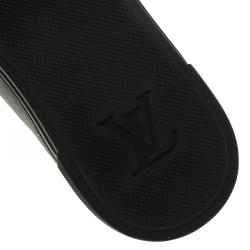 Louis Vuitton Damier Graphite Canvas and Leather Sneakers Size 42