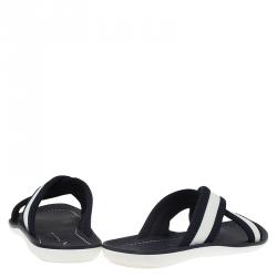 مملوكة مسبقًا Louis Vuitton Two Tone Criss Cross Sandals Size 42.5