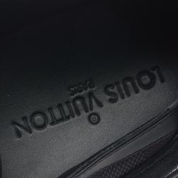 Pre Owned حذاء رياضي لوي فيتون جلد دامييه غرافايت ونايلون مقاس 44.5